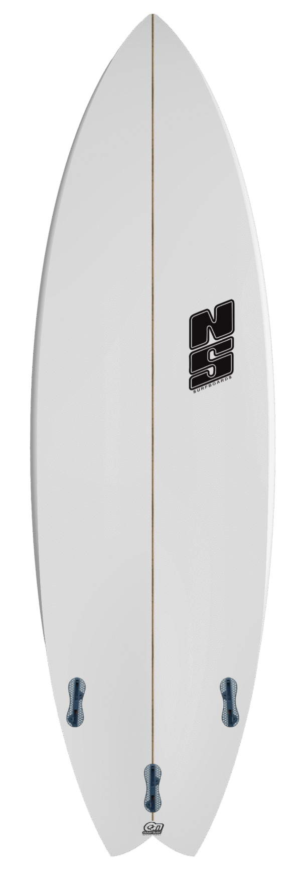 NS Comet Surfboard Red - 6'2" (FCS 2) - Image 4
