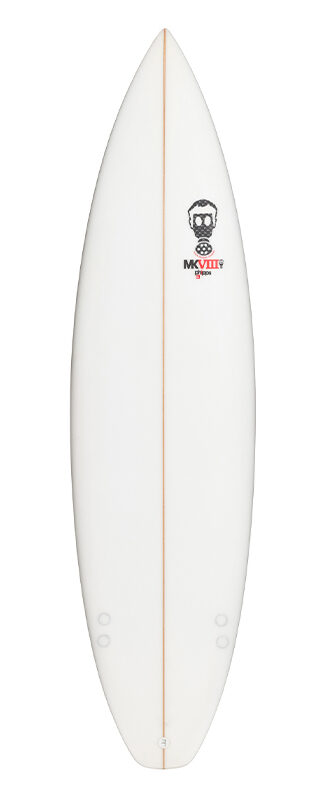 mark phipps surfboard white