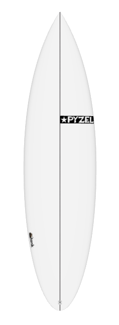 pyzel tank surfboard