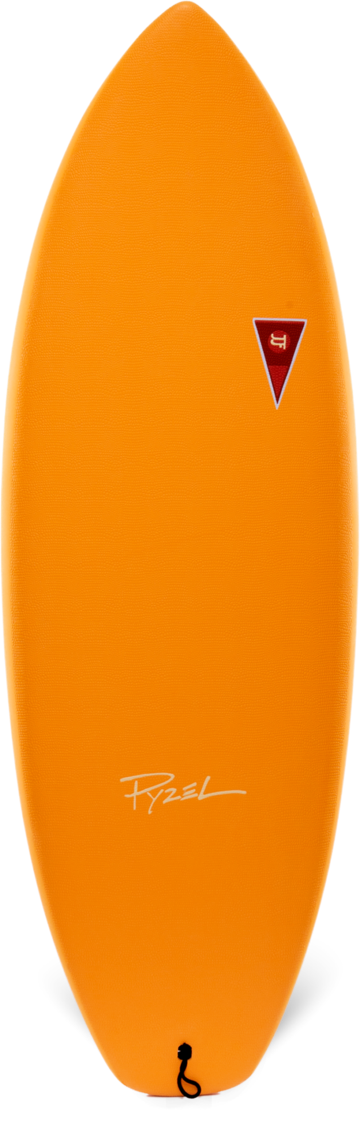 jff by pyzel gremlin orange board with softtop