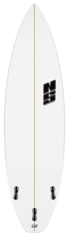 nigel semmens hazzatron surfboard white