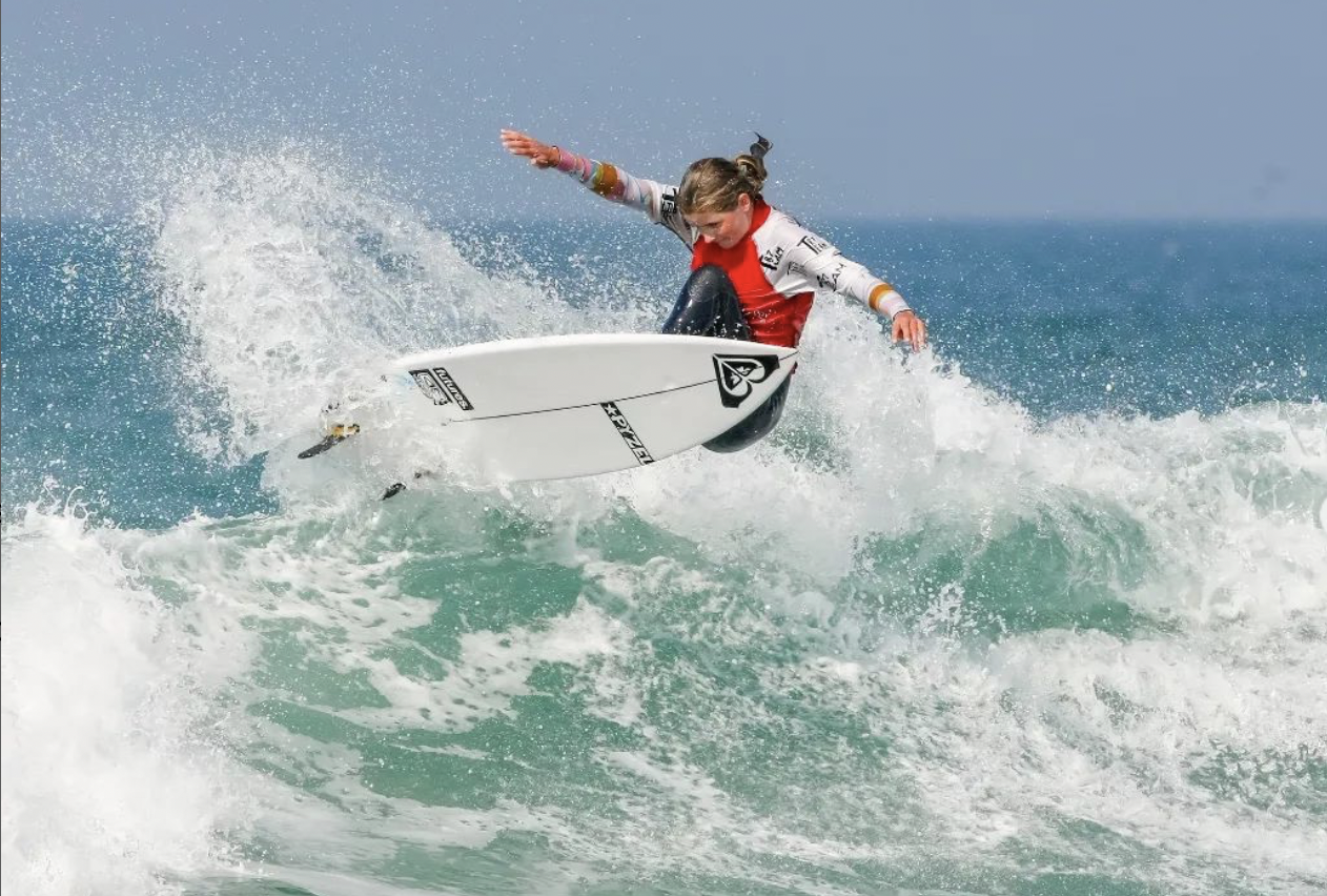 Lauren Sandland Surfing